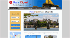 Desktop Screenshot of parisdigest.com